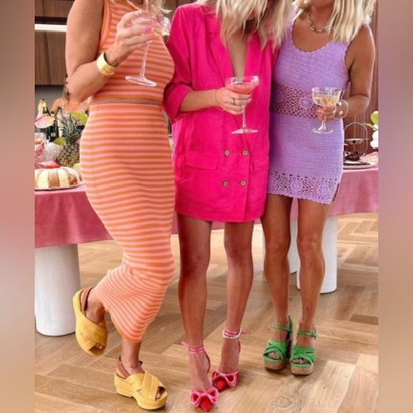 Spell Vacation Blazer in Hibiscus - Picture 1 of 13